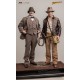 Indiana Jones and the Last Crusade Hyperreal Movie Statue India Jones and Henry Jones 1/3 Scale Dual Version